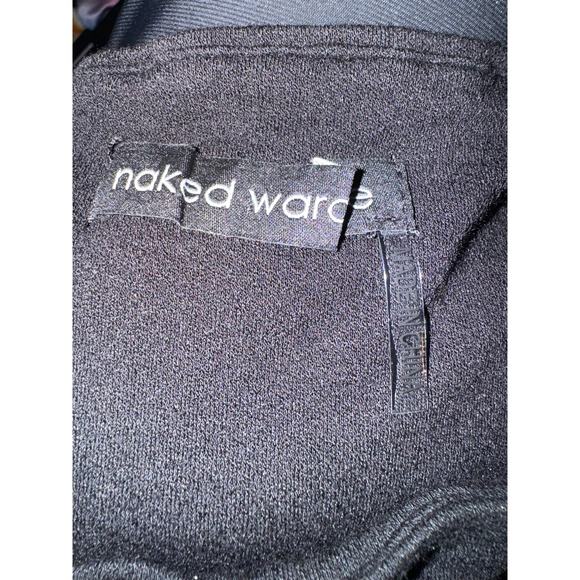 NAKED WARDROBE $32 Hour Glass Mini Skirt Black - Picture 6 of 8